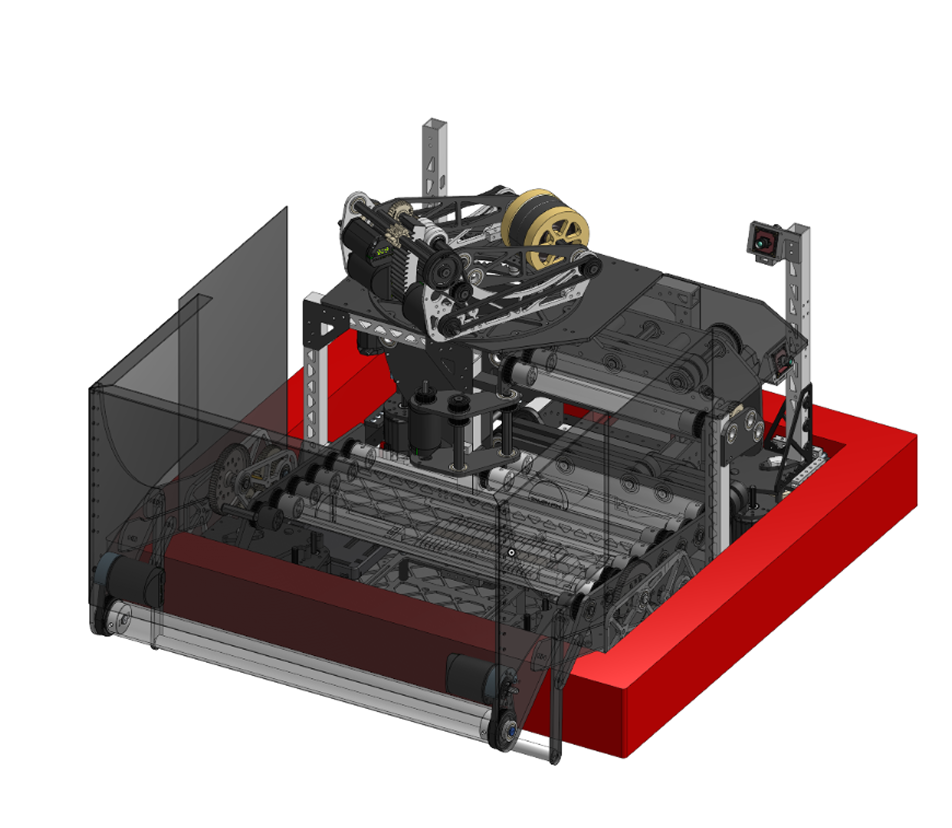 Team 1538 Daisy-Saurus 2026 FRC robot CAD