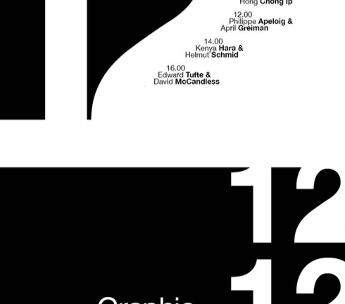 Typographic poster demonstrating effective use of white space